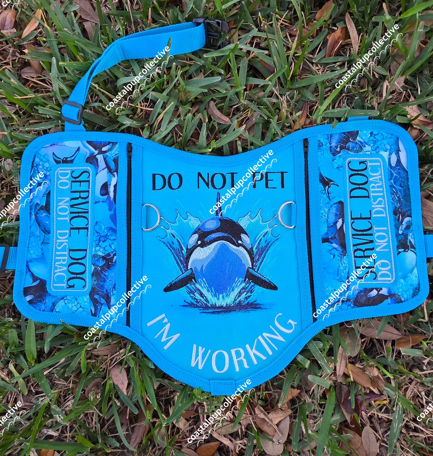 Orca vest, grounding strap, & wrap set