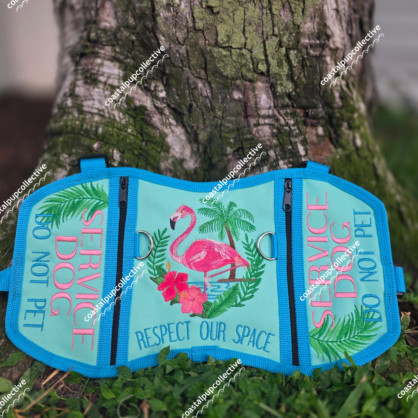 Summer vest, bandana, & tab set