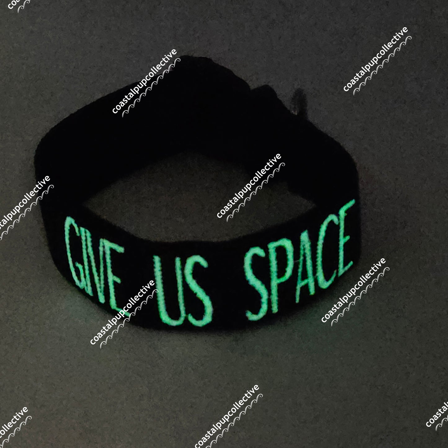 Glow collar & wrap set