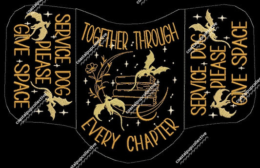 Dragon book inspired vest CLAIMS