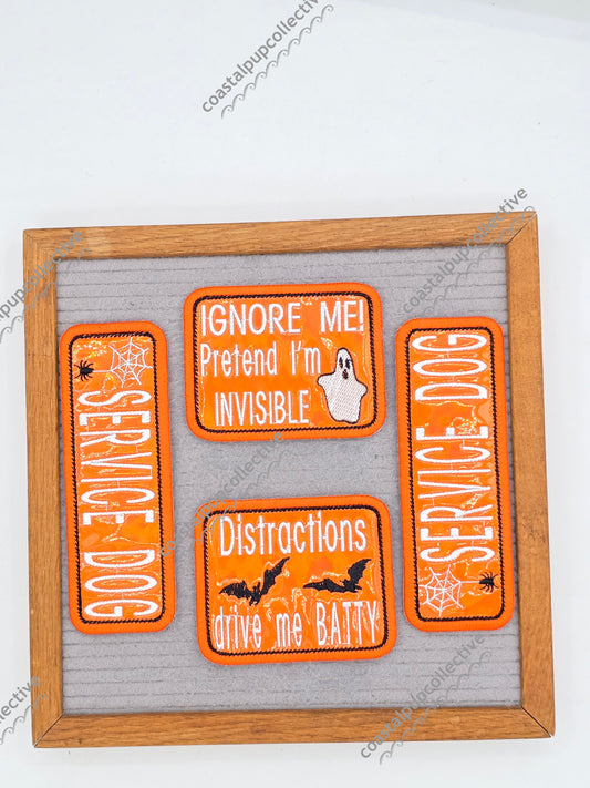 Halloween patch set