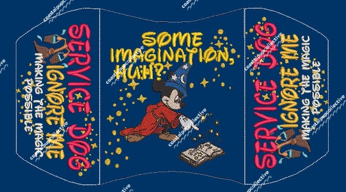 Magical mouse inspired vest CLAIMS
