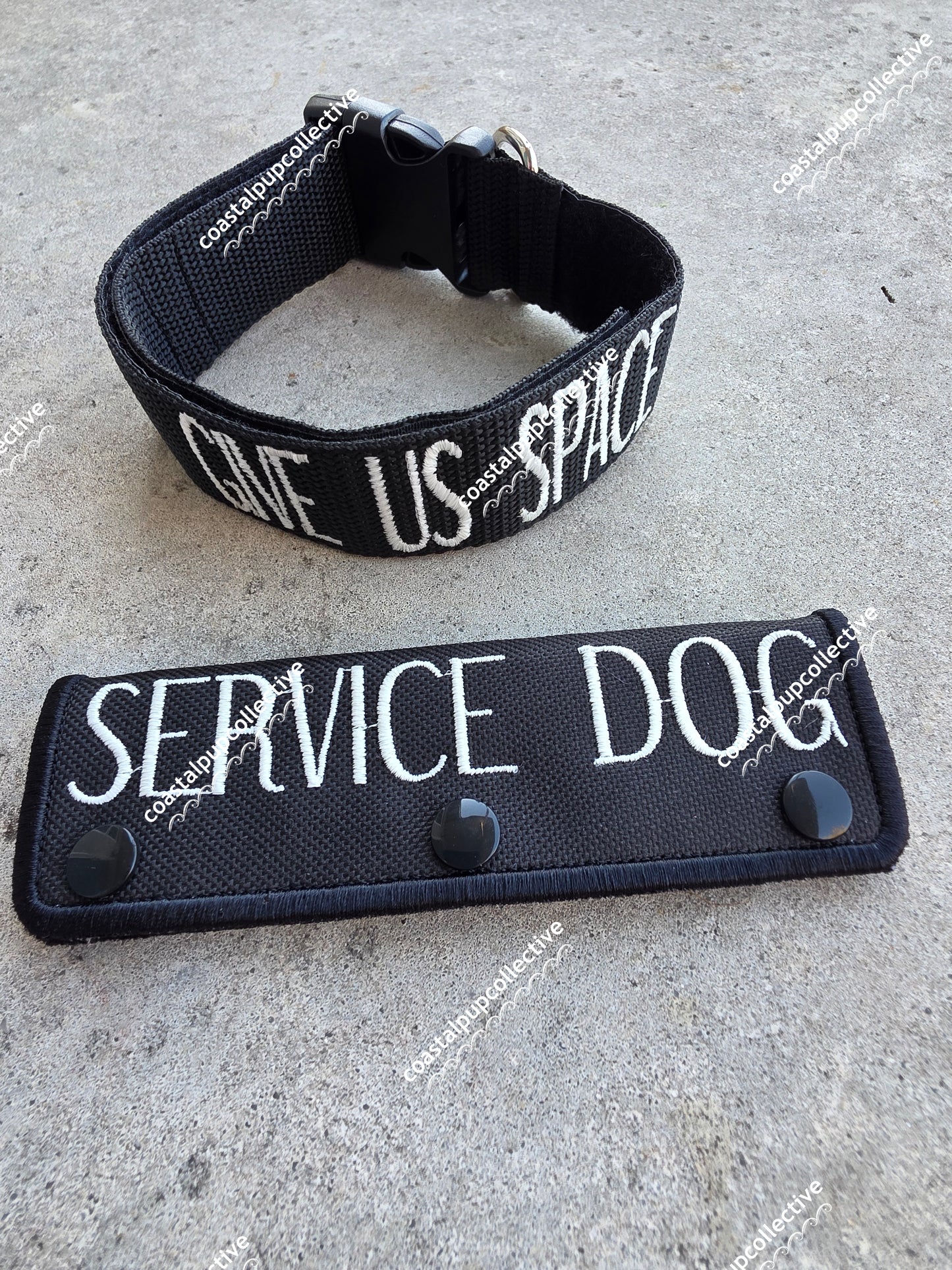 Glow collar & wrap set