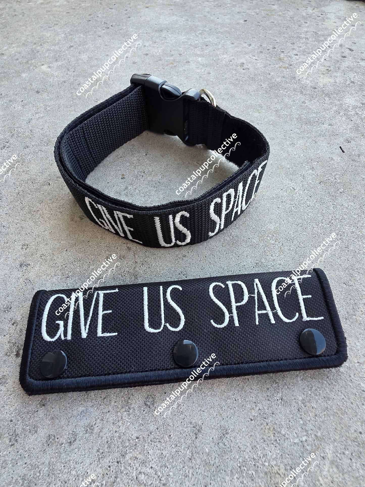 Glow collar & wrap set