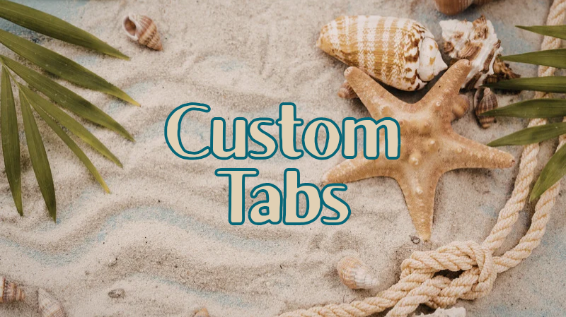 Custom patch tabs