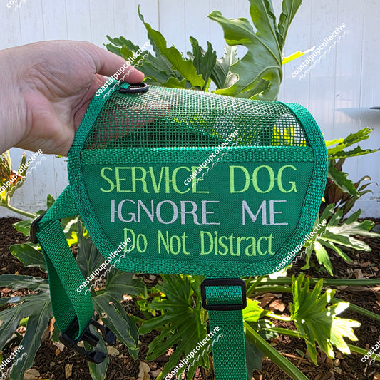 ***Small glow mesh vest