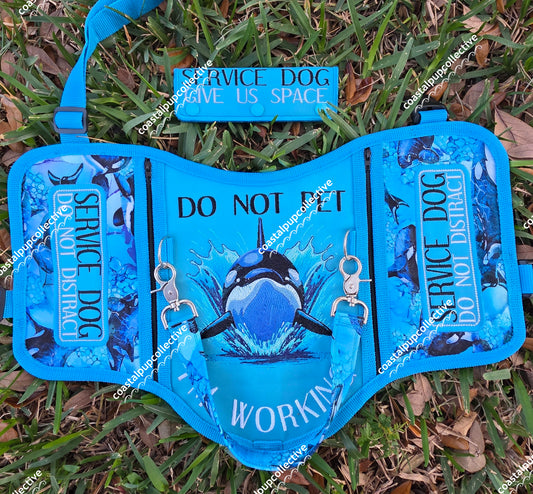 Orca vest, grounding strap, & wrap set